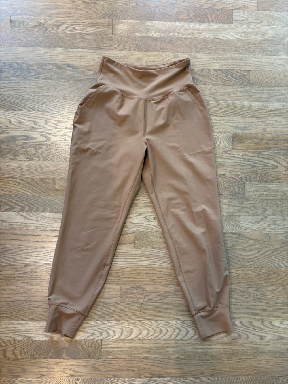 Old Navy Women's Brown High-Waist Jogger Pants